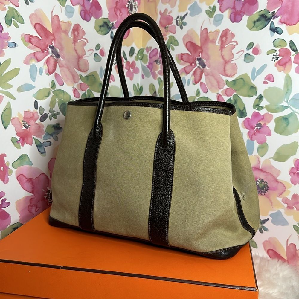 💯Authentic Hermes Garden Party PM🍀 - Picture 9 of 17